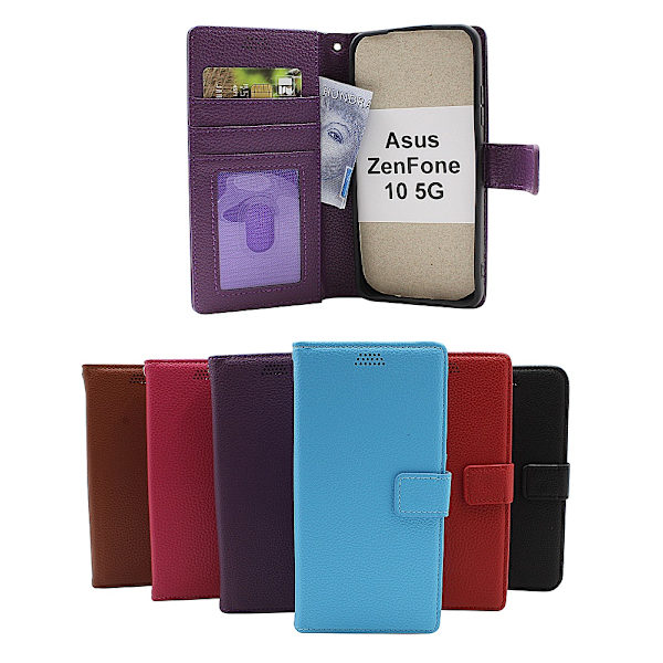 New Standcase Wallet Asus ZenFone 10 5G Svart
