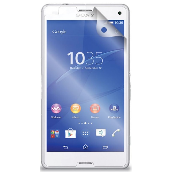 Front and Back Skärmskydd Sony Xperia Z3 Compact (D5803)