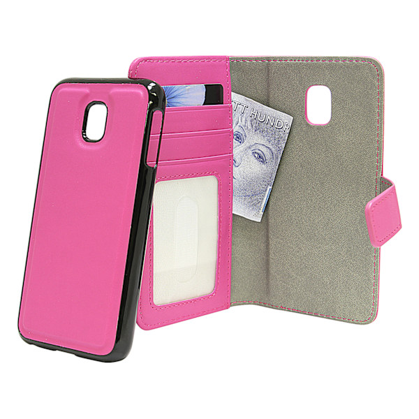 Magnet Wallet Samsung Galaxy J3 2017 (J330FD) Hotpink