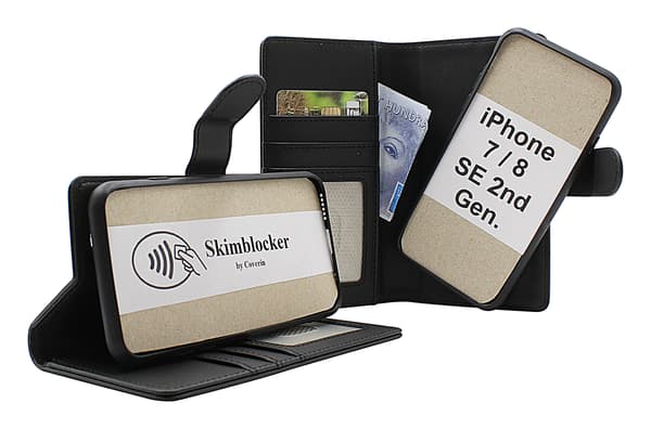 Skimblocker iPhone 7/8/SE (2nd/3rd Gen.) Magnetfodral
