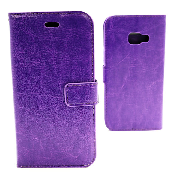 Crazy Horse Wallet Samsung Galaxy A3 2017 (A320F) Lila