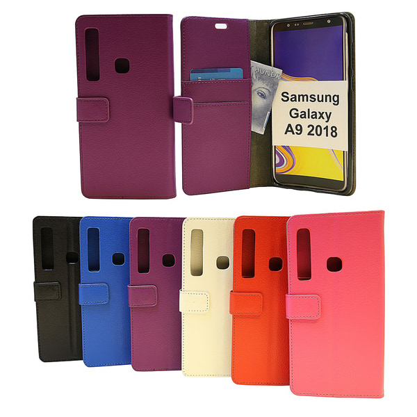 Standcase Wallet Samsung Galaxy A9 2018 (A920F/DS) Hotpink