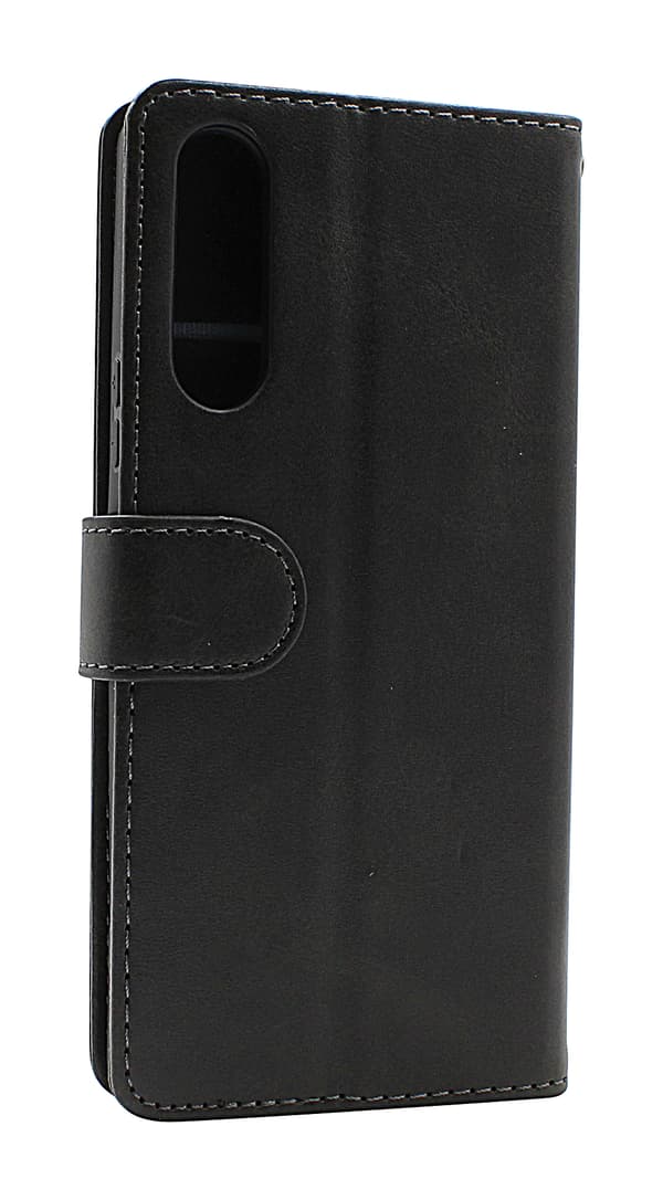 Zipper Standcase Wallet Sony Xperia 10 V 5G Lila