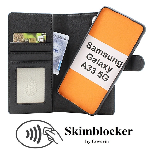 Skimblocker Magnet Fodral Samsung Galaxy A33 5G (SM-A336B)