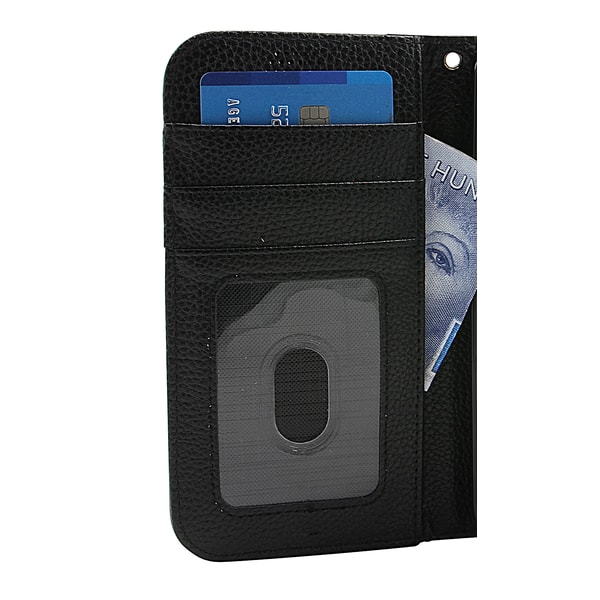 New Standcase Wallet ZTE Blade V8 Svart