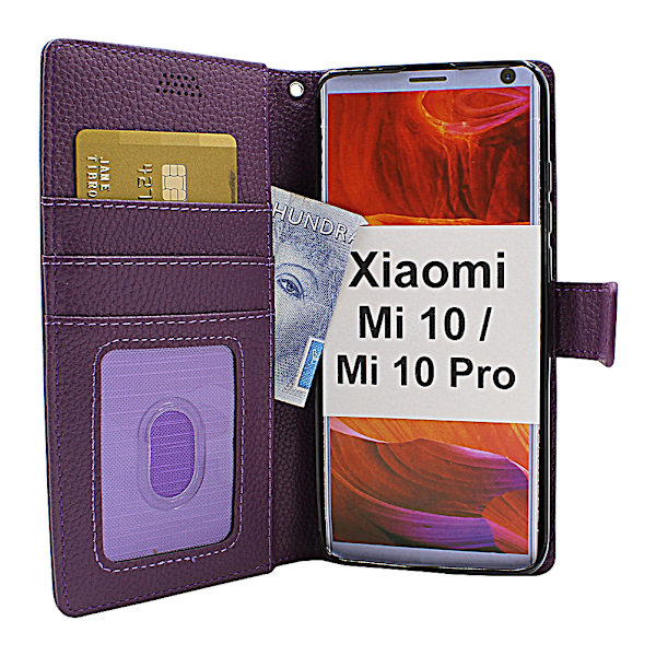 New Standcase Wallet Xiaomi Mi 10 / Xiaomi Mi 10 Pro Lila