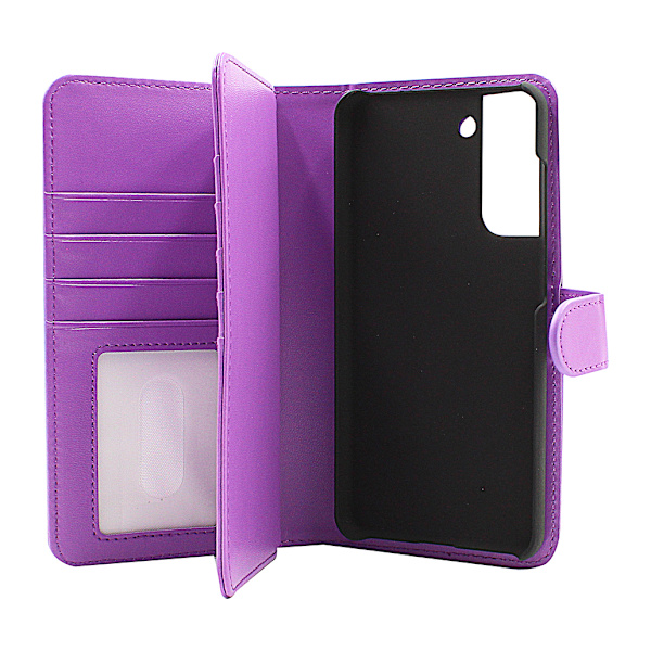 Skimblocker XL Magnet Fodral Samsung Galaxy S21 FE 5G Svart