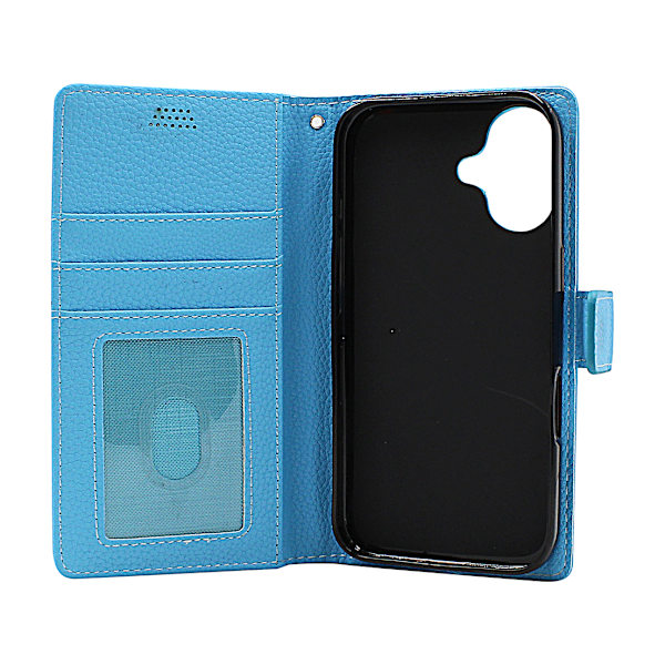 New Standcase iPhone 16 Plånboksfodral Lila