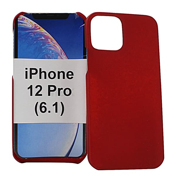Hardcase iPhone 12 Pro (6.1) (Svart) Röd