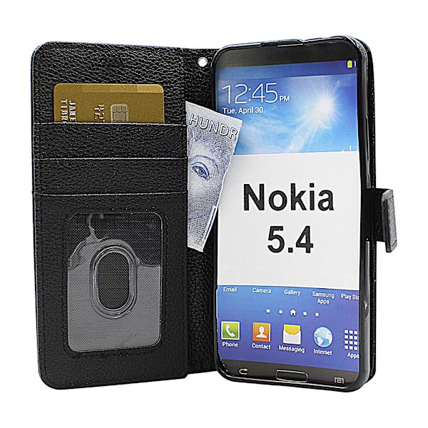 New Standcase Wallet Nokia 5.4 Brun