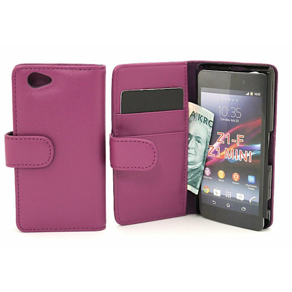 Plånboksfodral Sony Xperia Z1 Compact (D5503) Lila