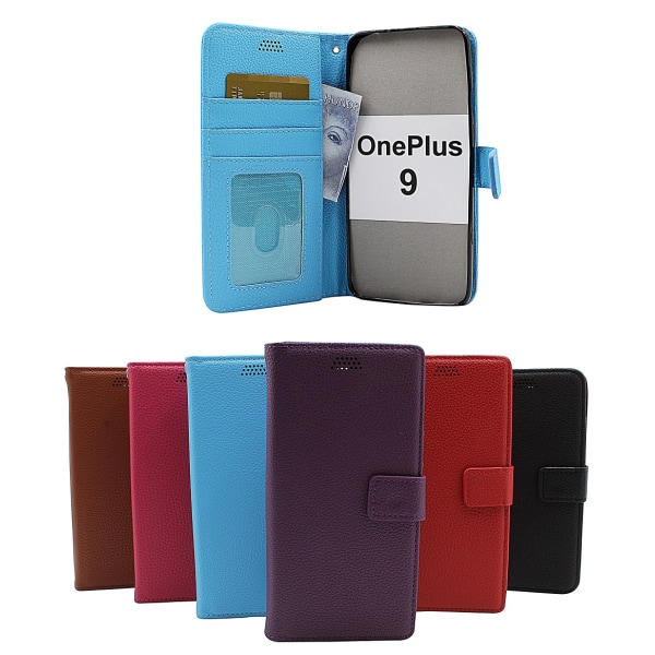 New Standcase Wallet OnePlus 9 Brun