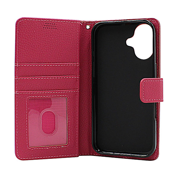 New Standcase iPhone 16 Plånboksfodral Ljusblå