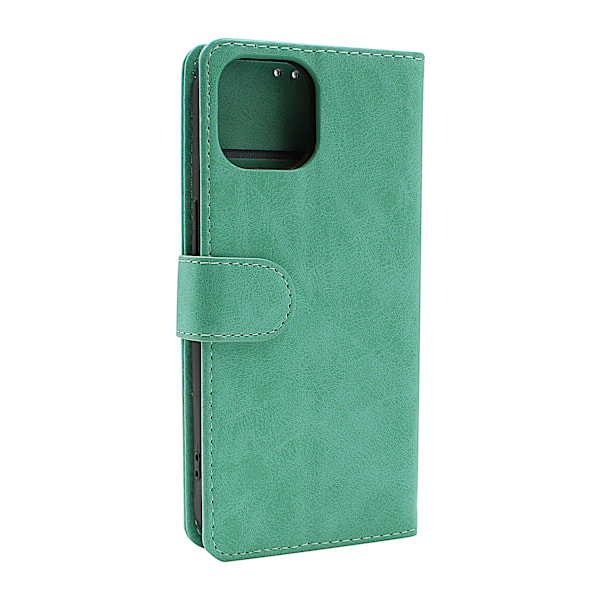 Zipper Standcase Wallet iPhone 13 (6.1) Grå