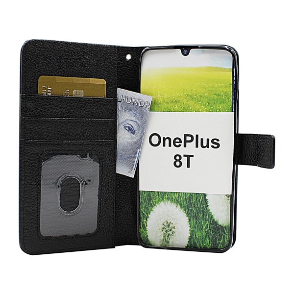 New Standcase Wallet OnePlus 8T (Svart) Svart