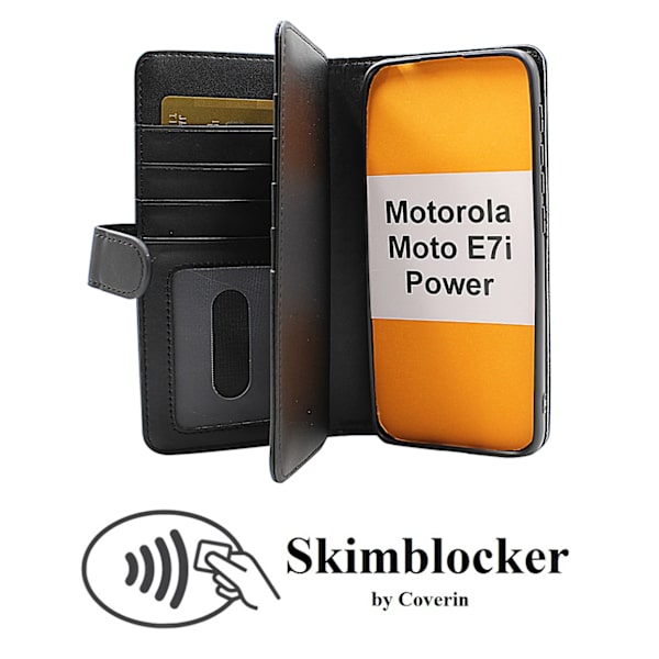 Skimblocker XL Wallet Motorola Moto E7i Power