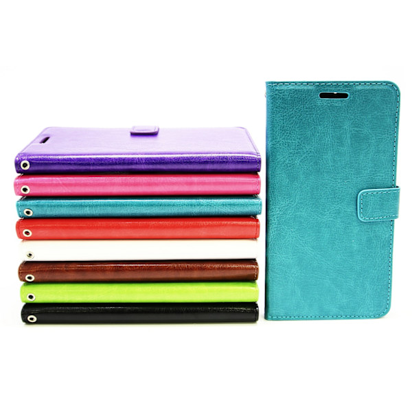 Crazy Horse Wallet Nokia 6 (2018) Hotpink