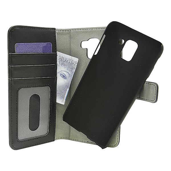 Skimblocker Magnet Wallet Samsung Galaxy J6 2018 (J600FN/DS) Svart