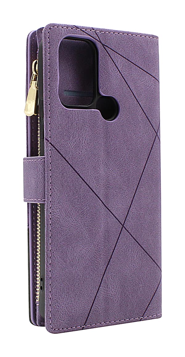 XL Standcase Lyxfodral Nokia C22 / C32 Svart