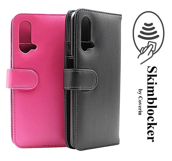 Skimblocker Plånboksfodral OnePlus Nord CE 5G Hotpink