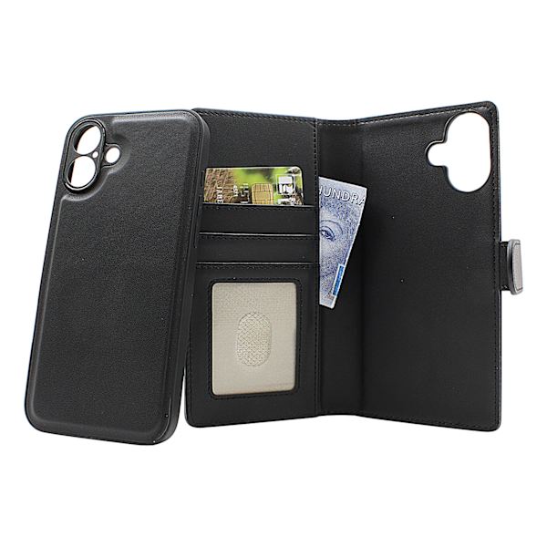 Skimblocker iPhone 16 Plus Magnet Plånboksfodral