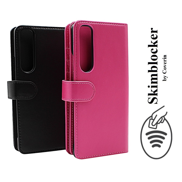 Skimblocker XL Wallet Sony Xperia 1 III (XQ-BC52) Hotpink
