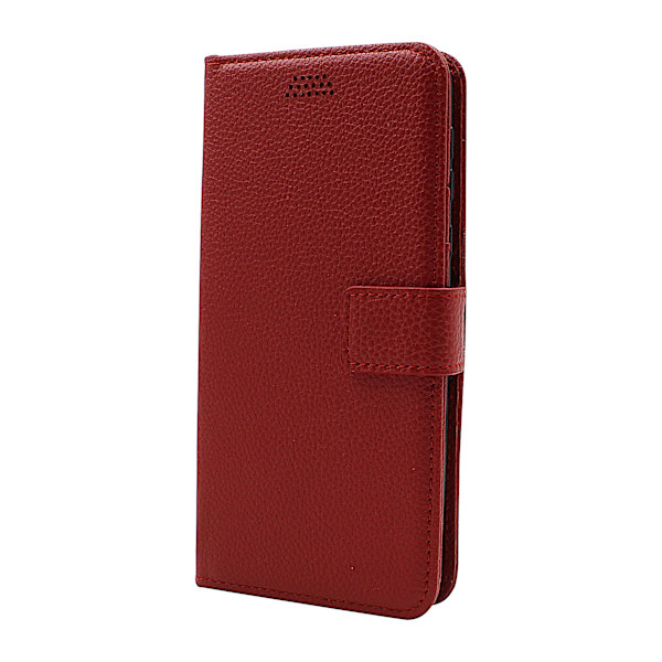 New Standcase Wallet Motorola Moto E5 Plus Röd