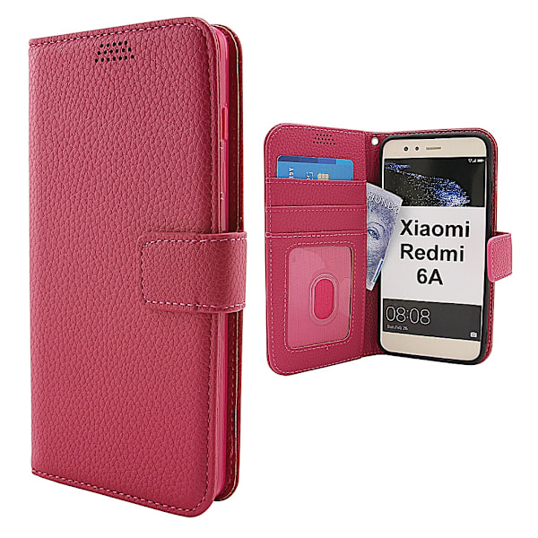 New Standcase Wallet Xiaomi Redmi 6A Hotpink