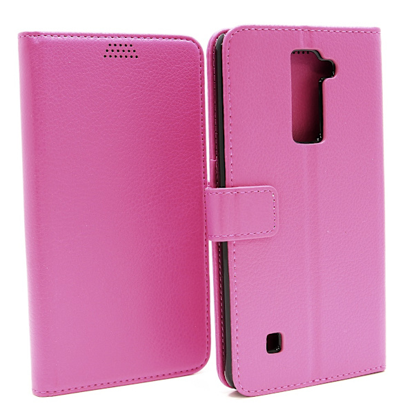 Standcase Wallet LG Stylus 2 (K520) Hotpink