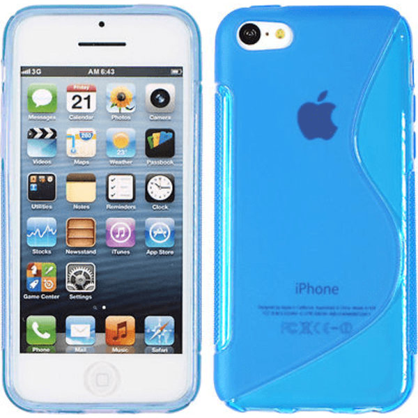 S-Line skal iPhone 5C Blå