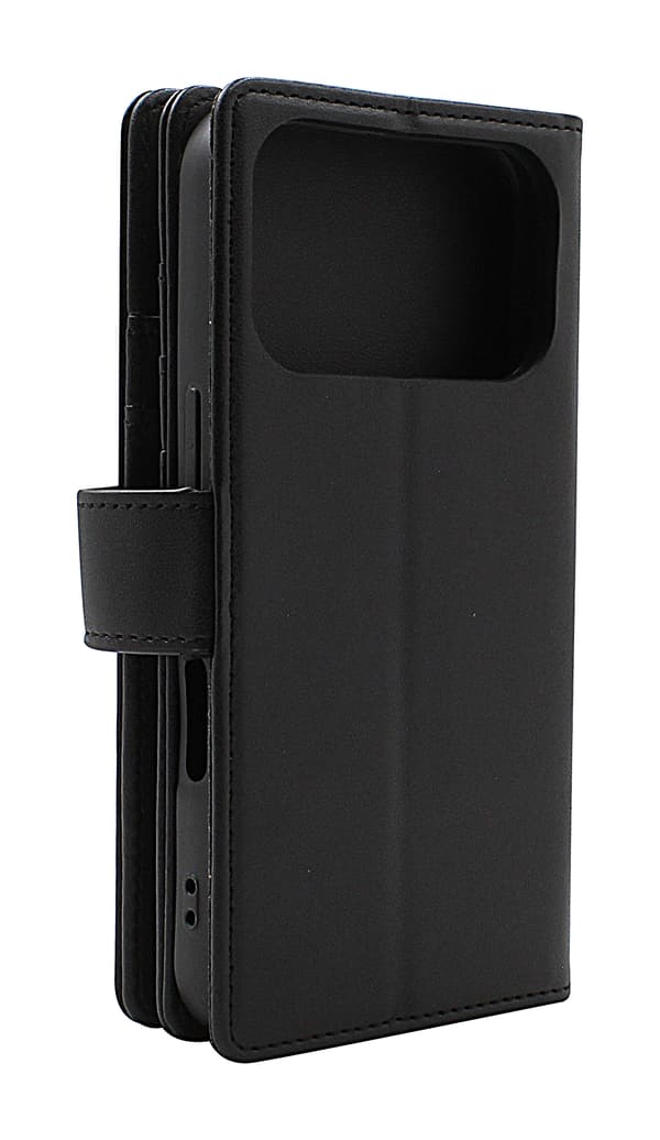 Skimblocker iPhone 17 Pro XL Plånboksfodral Mörklila