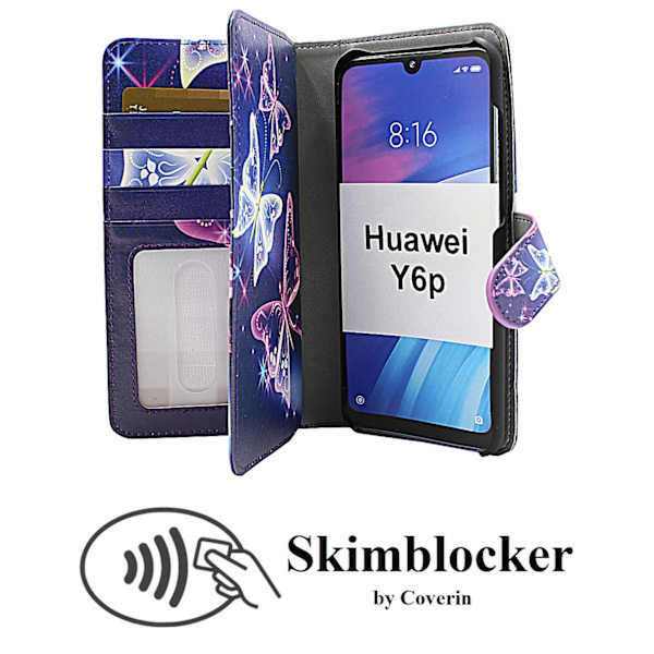 Skimblocker XL Magnet Designwallet Huawei Y6p