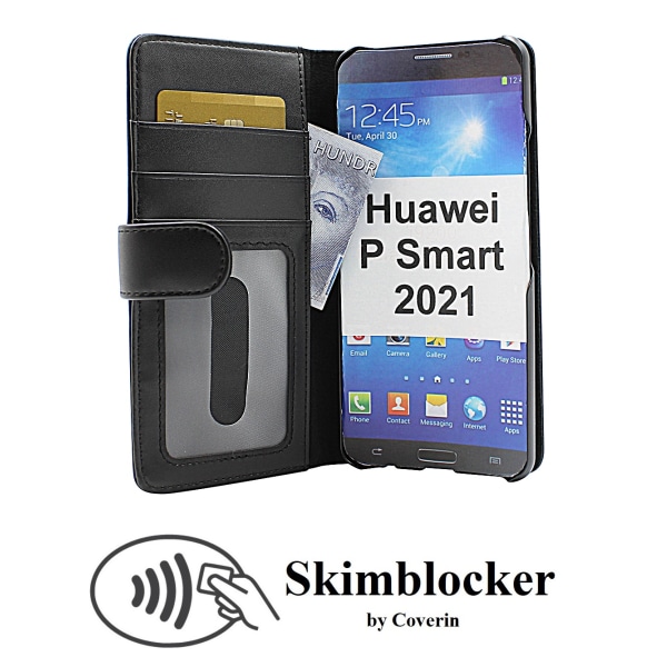 Skimblocker Plånboksfodral Huawei P Smart 2021