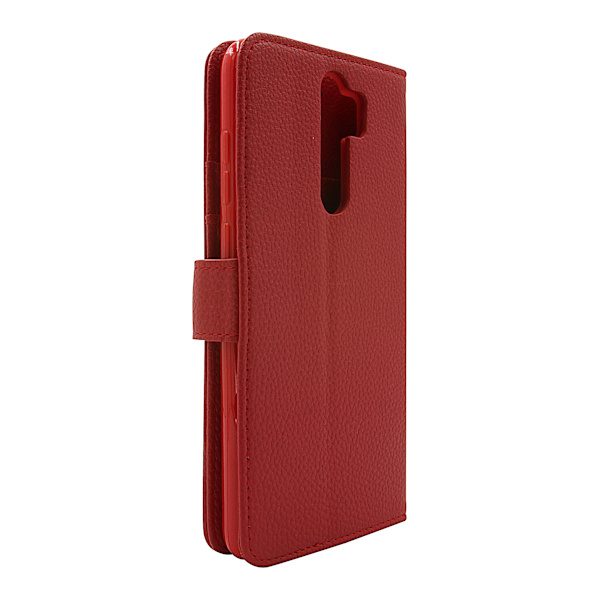 New Standcase Wallet Xiaomi Redmi Note 8 Pro Röd