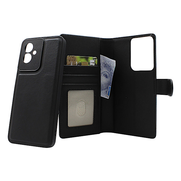 Skimblocker Motorola Moto G55 5G Magnet Plånboksfodral Svart
