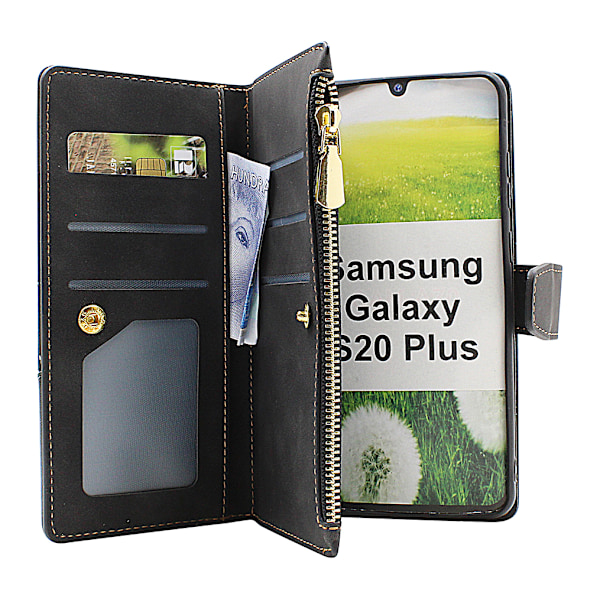 XL Standcase Lyxfodral Samsung Galaxy S20 Plus 5G (G986B) Lila