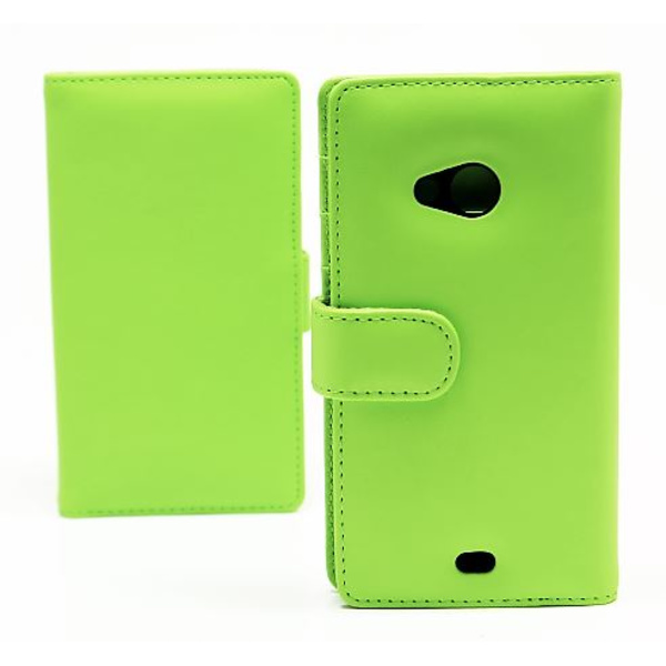 Plånboksfodral Microsoft Lumia 535 Grön