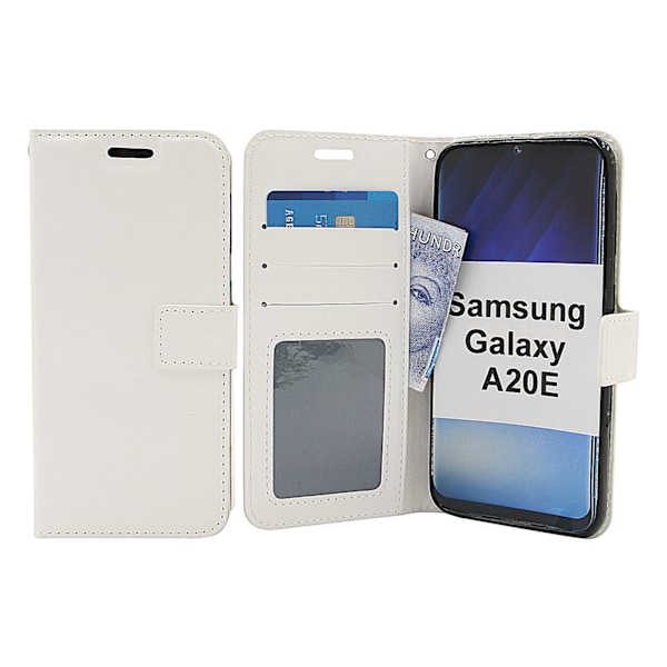 Crazy Horse Wallet Samsung Galaxy A20e (A202F/DS) Vit