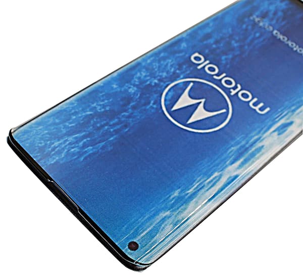 Full Frame Glas skydd Motorola Edge (Svart)