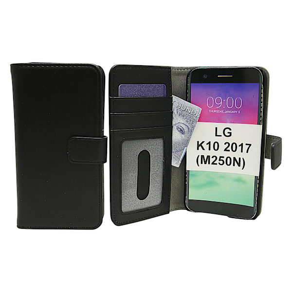 Magnet Wallet LG K10 2017 (M250N) Svart
