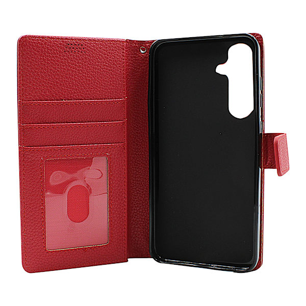 New Standcase Wallet Samsung Galaxy S24 Plus 5G (S926B/DS) Hotpink