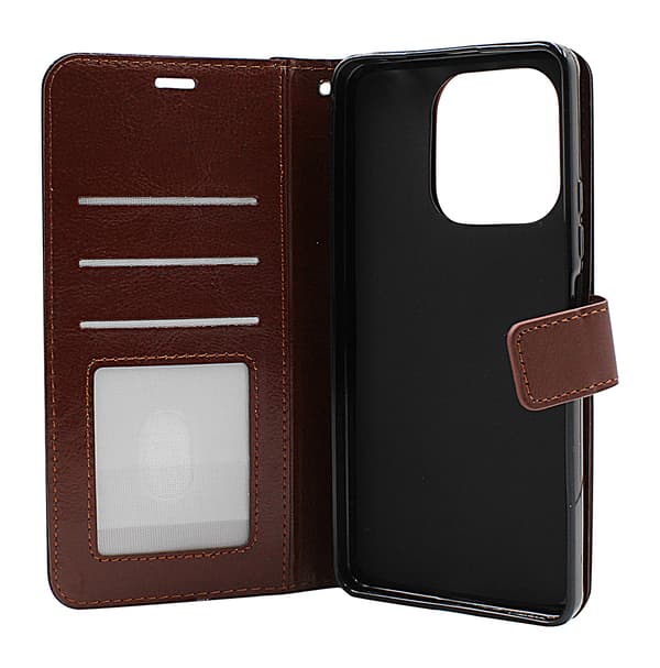 Crazy Horse Wallet Xiaomi Redmi Note 13 4G Grön