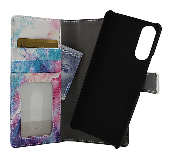 Skimblocker Magnet Designwallet Sony Xperia 10 II
