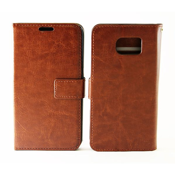 Crazy Horse wallet Samsung Galaxy S6 (G920F) Brun