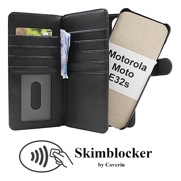 Skimblocker XL Magnet Fodral Motorola Moto E32s