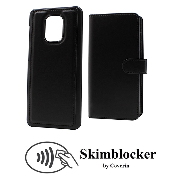 Skimblocker XL Magnet Wallet Xiaomi Redmi Note 9s/Note 9 Pro