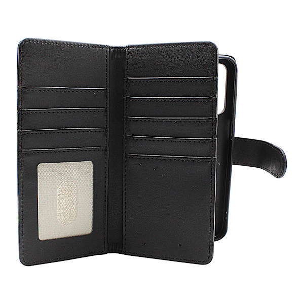 Skimblocker XL Wallet Samsung Galaxy A15 5G Mörkröd