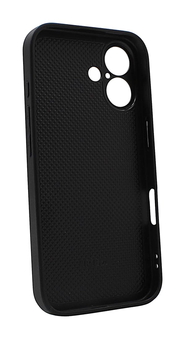 Magnetskal iPhone 16 Mörkröd