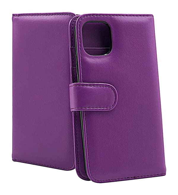 Skimblocker Plånboksfodral iPhone 13 Pro (6.1) Lila