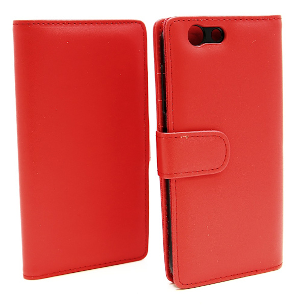 Skimblocker Plånboksfodral ZTE Blade A512 Röd